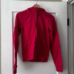 Pink Lululemon scuba hoodie